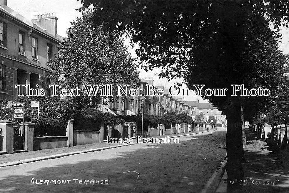 SX 34 - Clermont Terrace, Brighton & Hove, Sussex