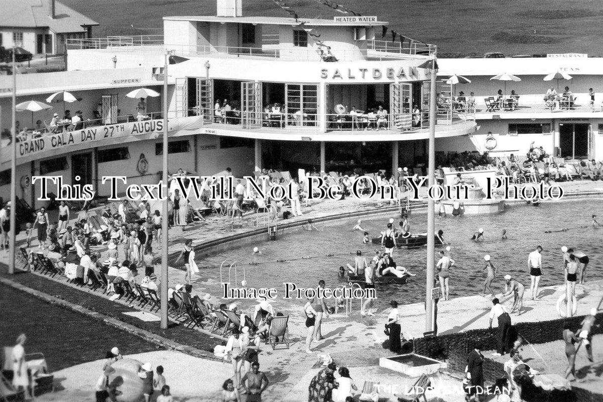 SX 3402 - The Lido, Saltdean, Brighton, Sussex