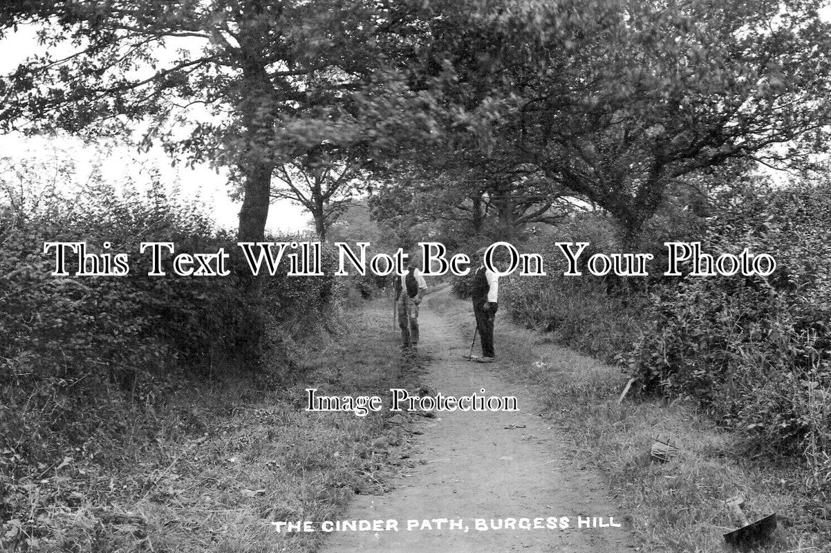 SX 3415 - The Cinder Path, Burgess Hill, Sussex
