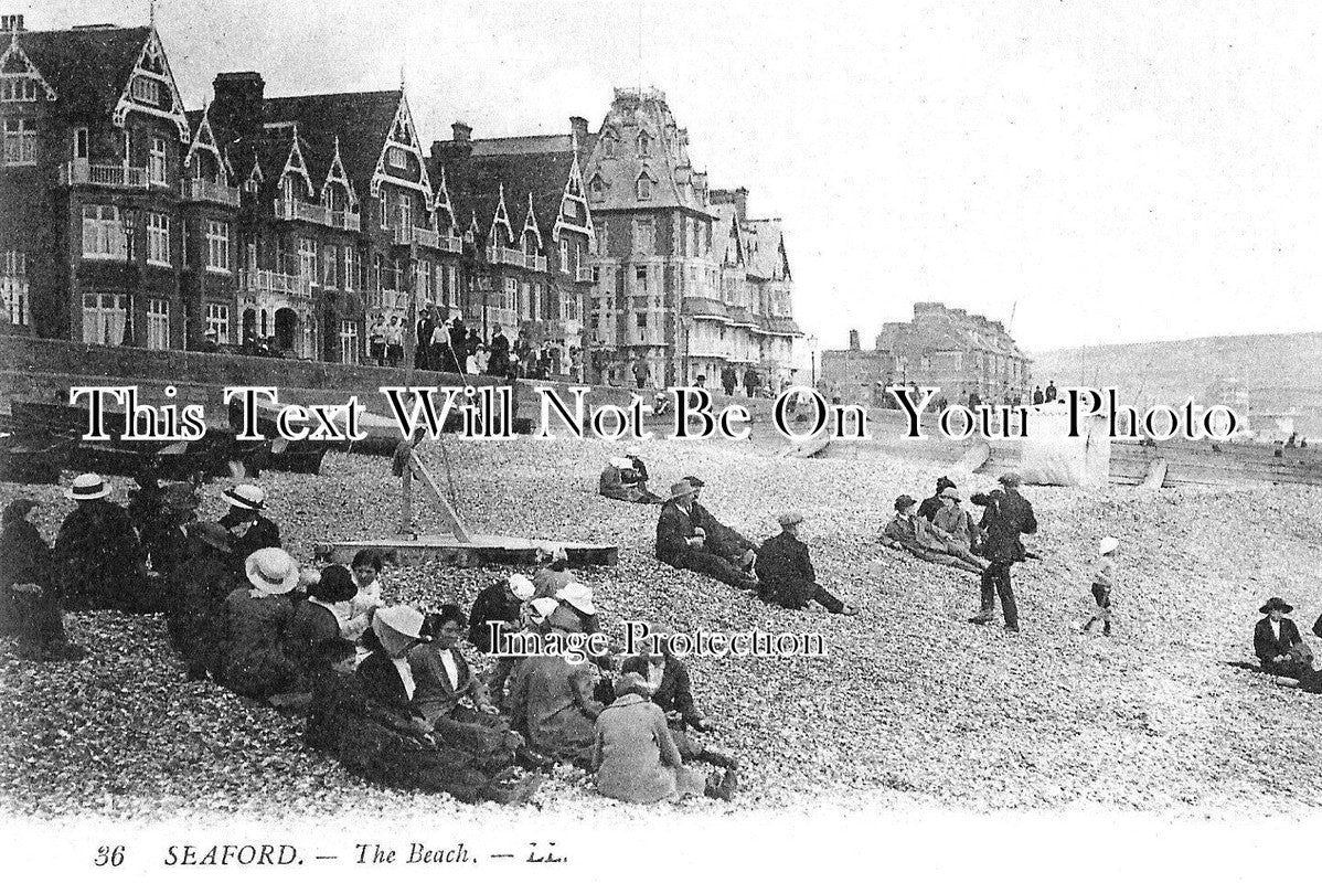 SX 3479 - The Beach, Seaford, Sussex