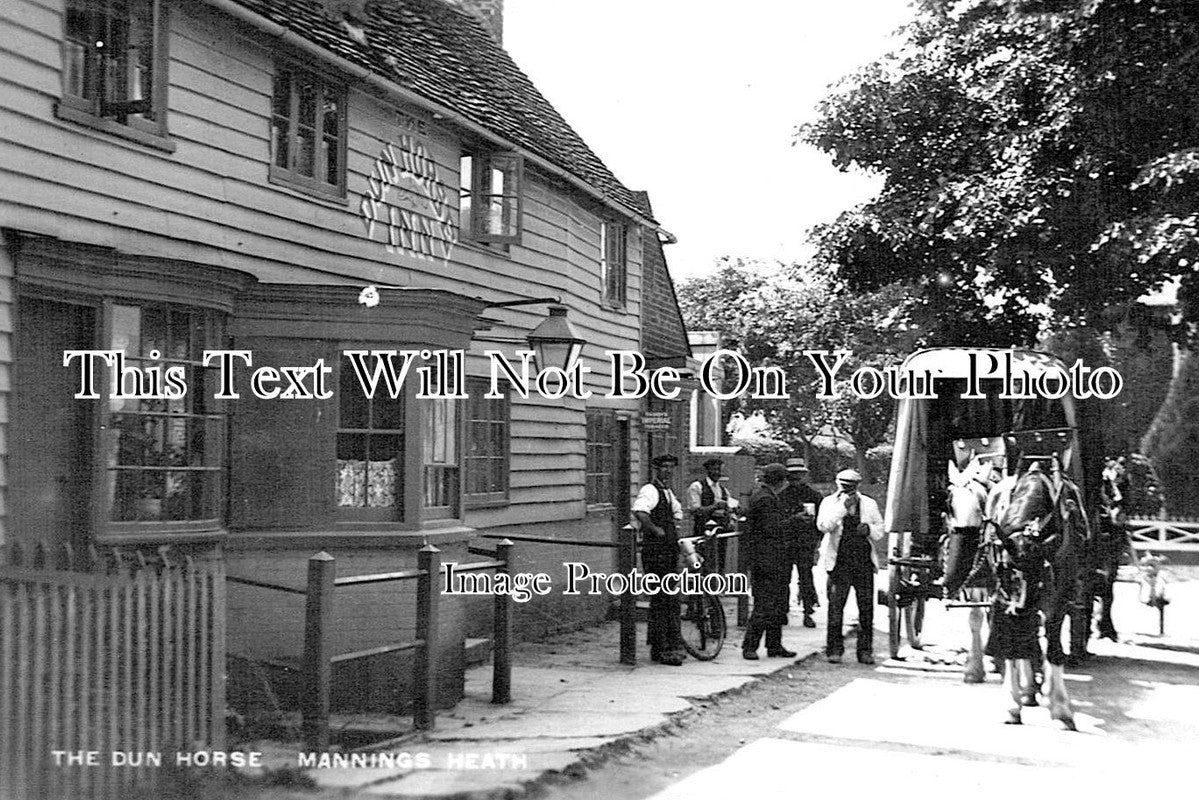 SX 3483 - The Dun Horse Pub, Mannings Heath, Sussex