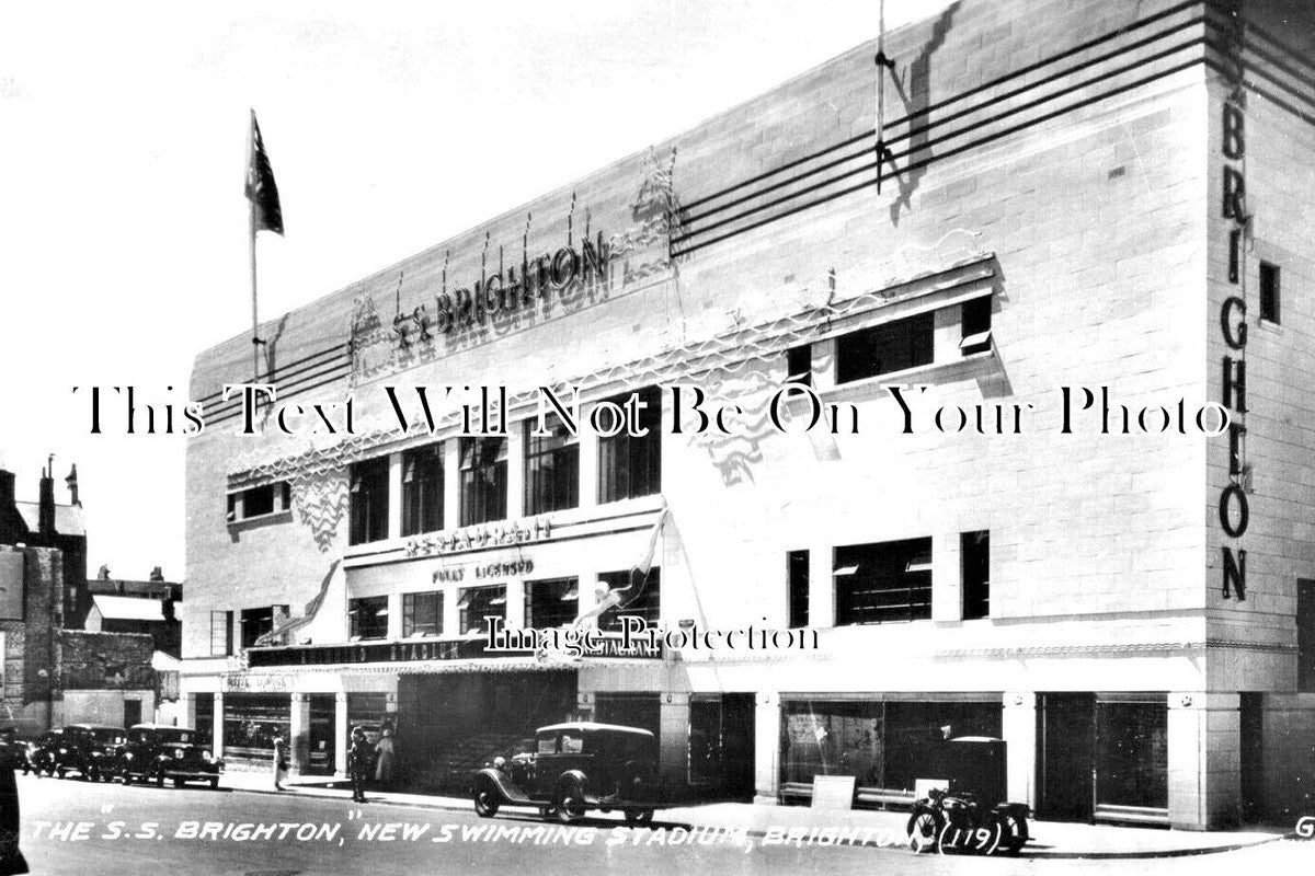 SX 3496 - The SS Brighton New Swimming Stadium, Brighton, Sussex