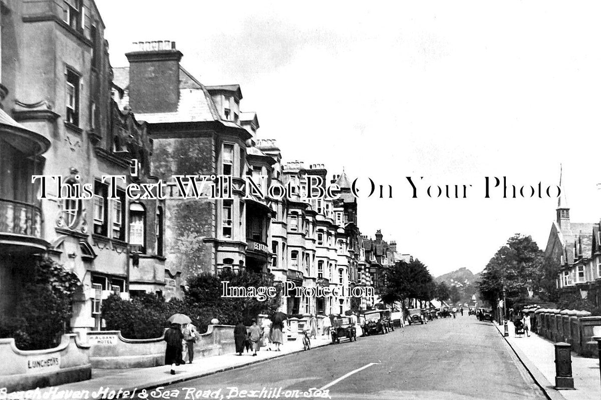 SX 3511 - Beach Haven Hotel & Sea Road, Bexhill On Sea, Sussex