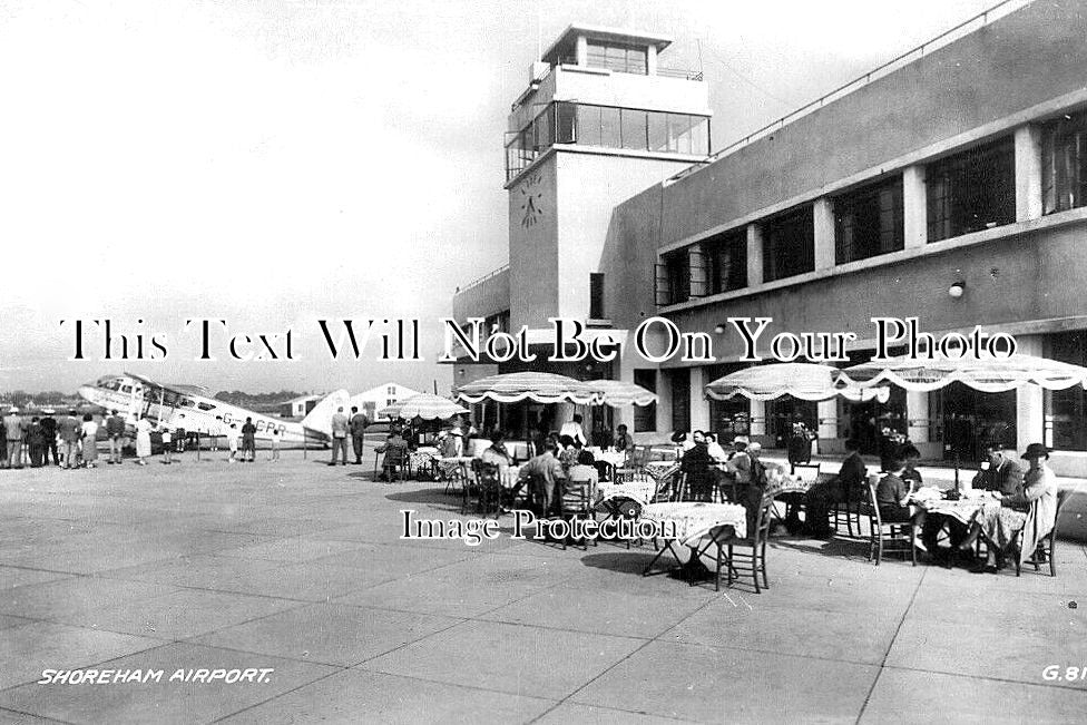 SX 3590 - Shoreham Airport, Sussex c1938