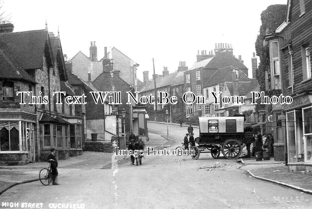 SX 3601 - High Street, Cuckfield, Sussex c1924