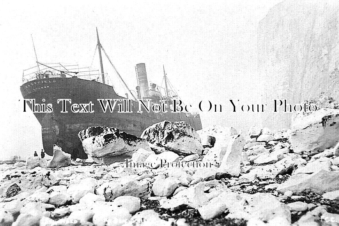 SX 3642 - The SS Eastfield At Beachy Head, Eastbourne, Sussex