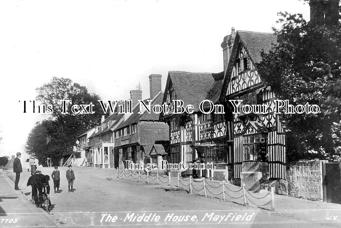 SX 3658 - The Middle House, Mayfield, Sussex c1910