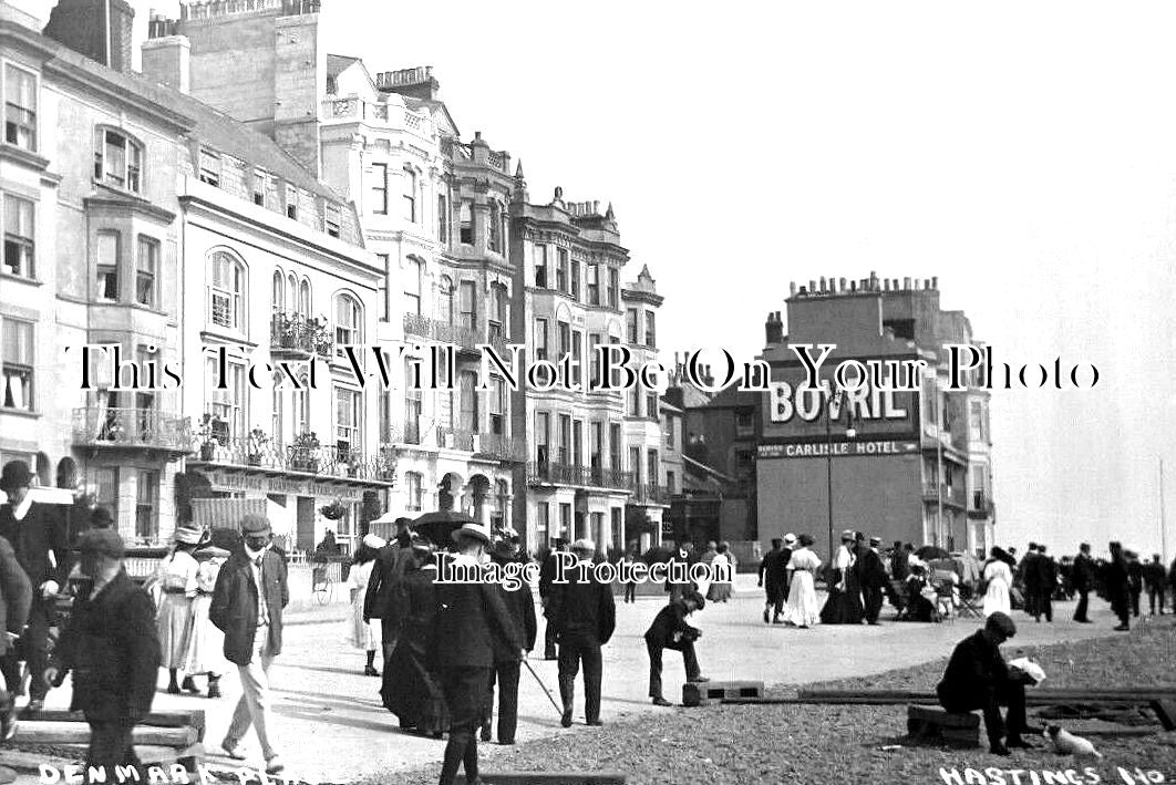 SX 3663 - Denmark Place & Carlisle Hotel, Hastings, Sussex