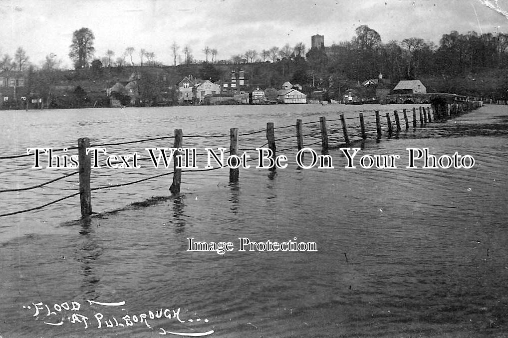 SX 368 - Flood At Pulborough, West Sussex