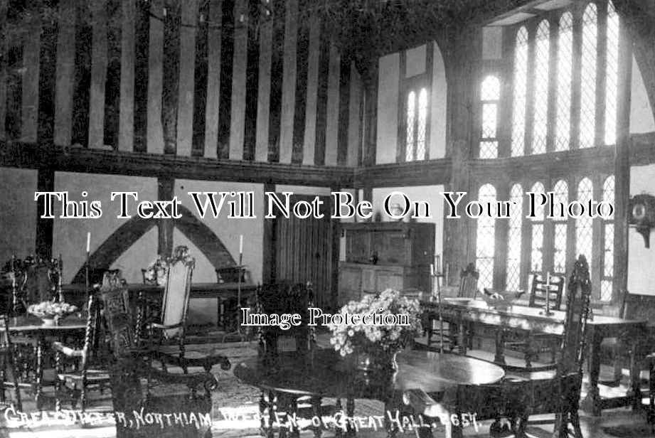 SX 3698 - Great Hall, Great Dixter, Northiam, Sussex c1914