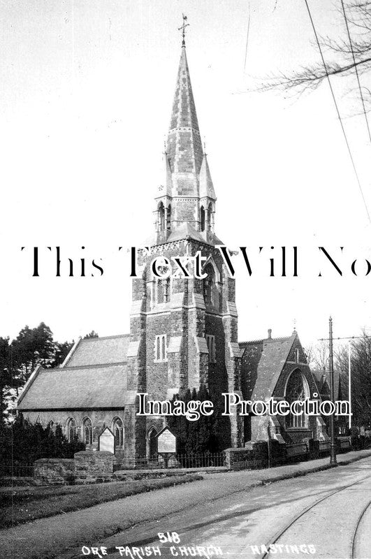 SX 3706 - Ore Parish Church, Hastings, Sussex