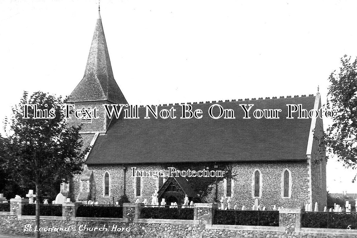 SX 3717 - St Leonards Church, Hove, Sussex c1916