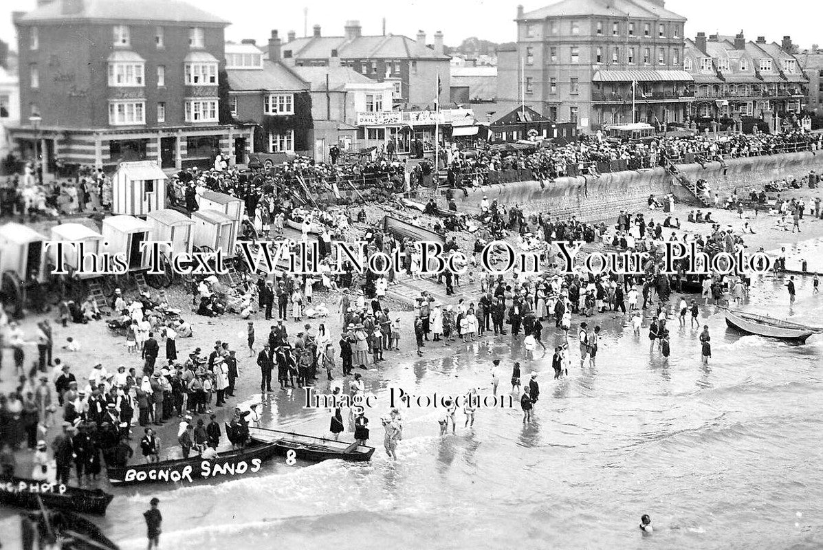 SX 3737 - Bognor Regis Beach, Sussex c1924