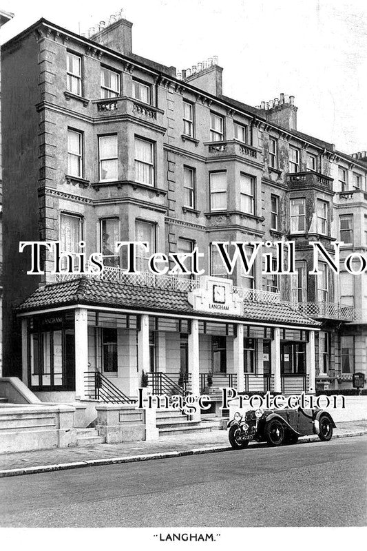 SX 3740 - The Langham Hotel, Eastbourne, Sussex