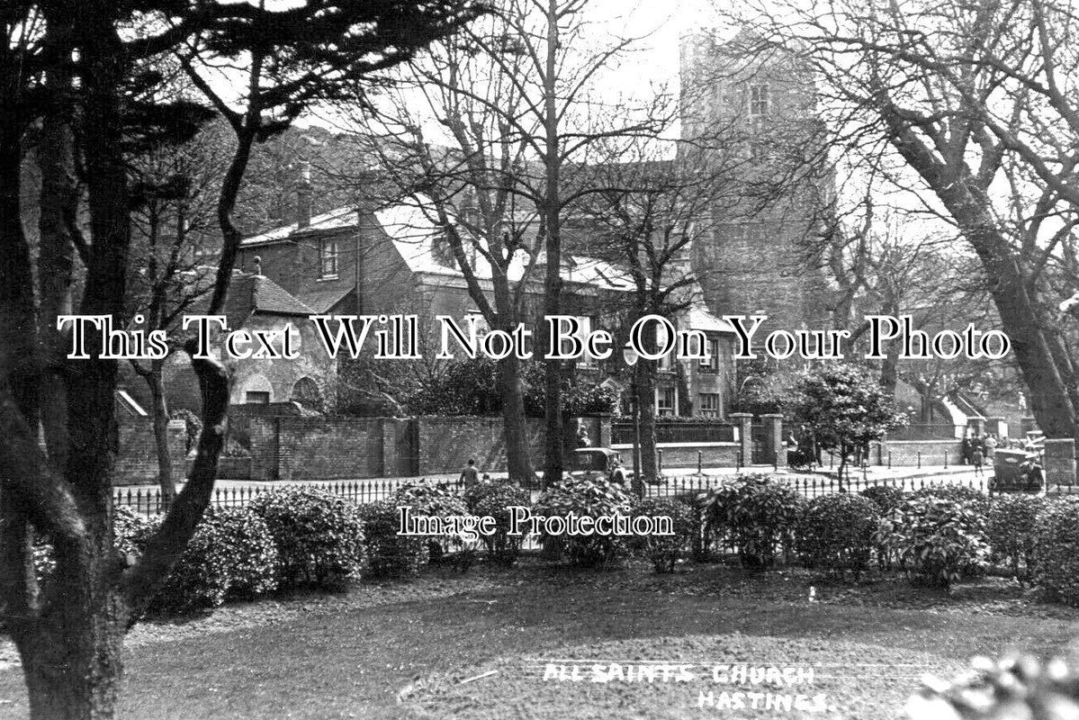 SX 3743 - All Saints Church, Hastings, Sussex c1929
