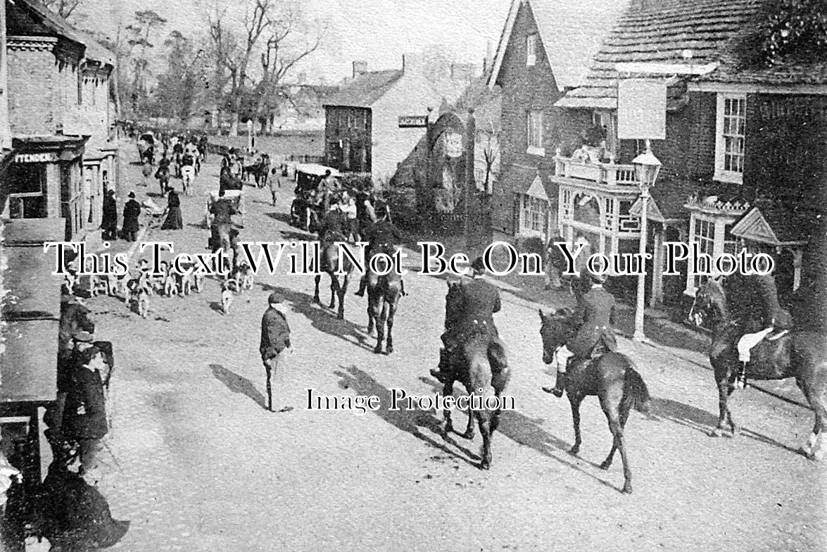SX 377 - Warnham Stag Hounds, High Street, Henfield, Sussex