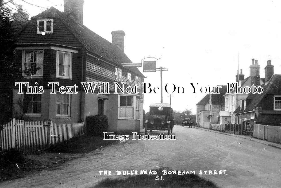 SX 3858 - The Bulls Head Inn Pub, Boreham Street, Sussex