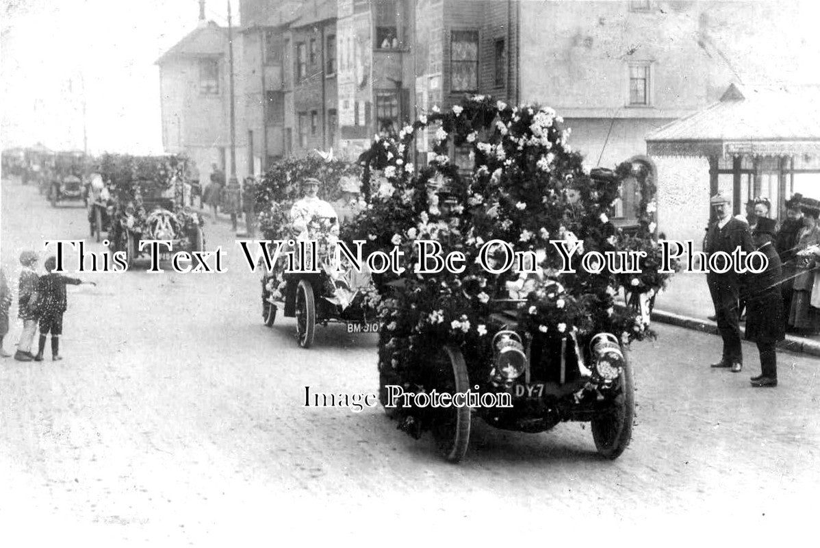 SX 3860 - Parade At Hastings, Sussex 1907