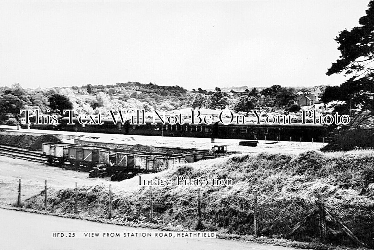 SX 3917 - View From Station Road, Heathfield, Sussex