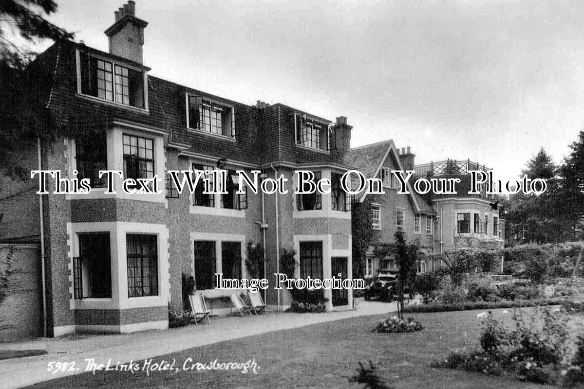 SX 396 - The Links Hotel, Crowborough, Sussex c1944