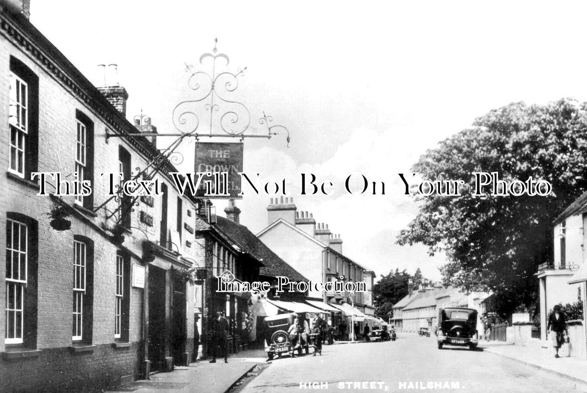 SX 3961 - The Crown Hotel, Hailsham, Sussex