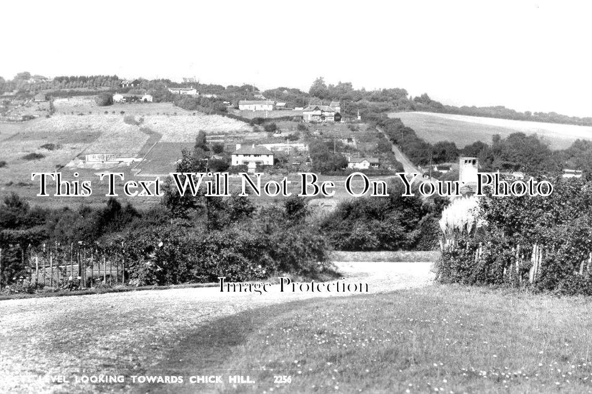 SX 4041 - Pett Level Looking Towards Chick Hill, Sussex c1948