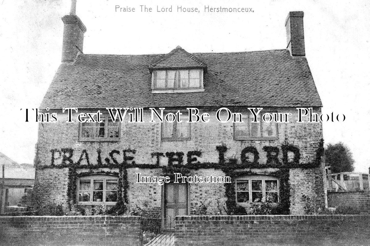 SX 4172 - Praise The Lord House, Herstmonceux, Sussex c1904