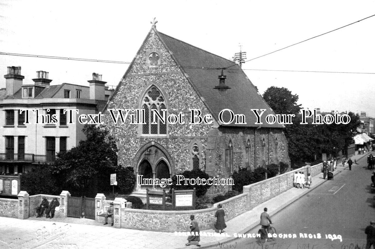 SX 4227 - Congregational Church, Bognor Regis, Sussex c1929