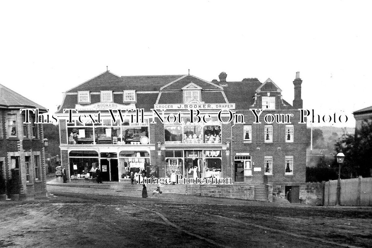 SX 4244 - J Booker Grocer & Draper Shop, Crowborough, Sussex
