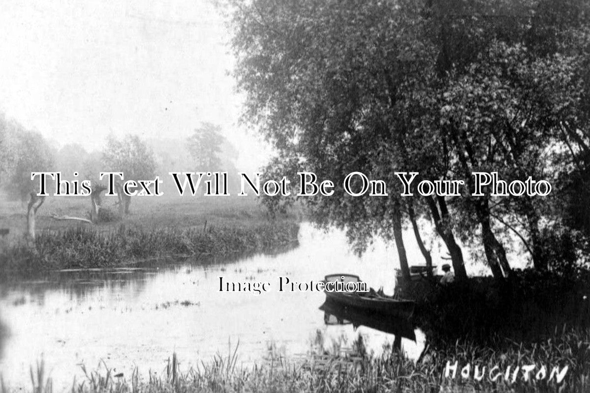 SX 438 - The River, Houghton, Sussex c1911