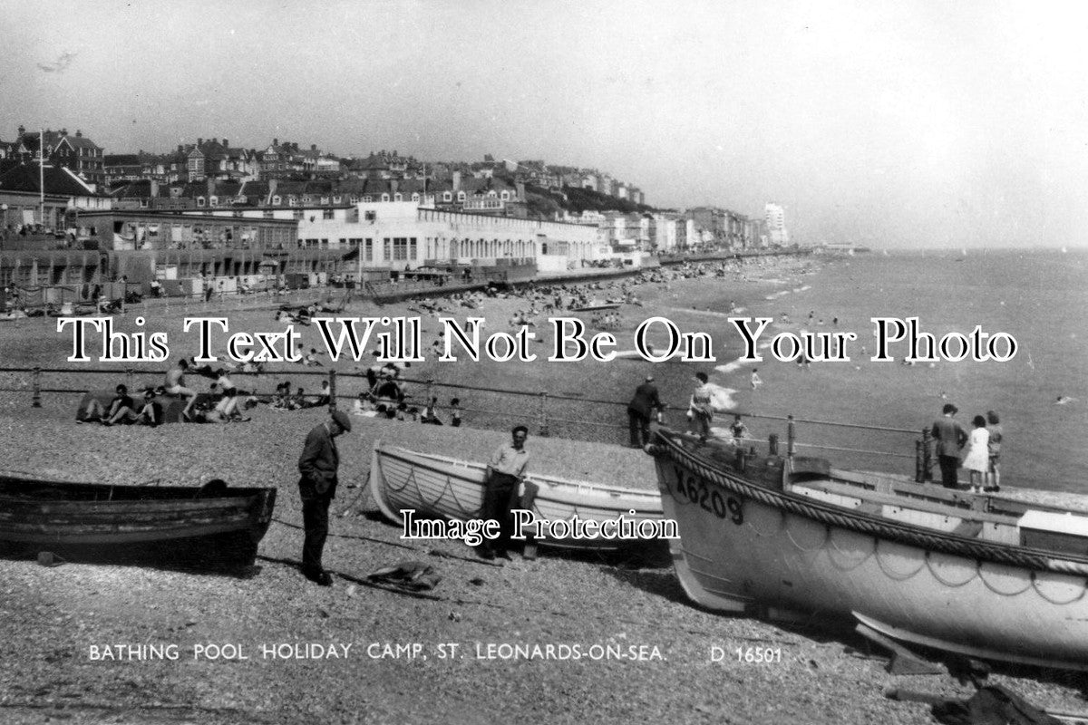 SX 442 - Bathing Pool Holiday Camp, St Leonards On Sea, Sussex