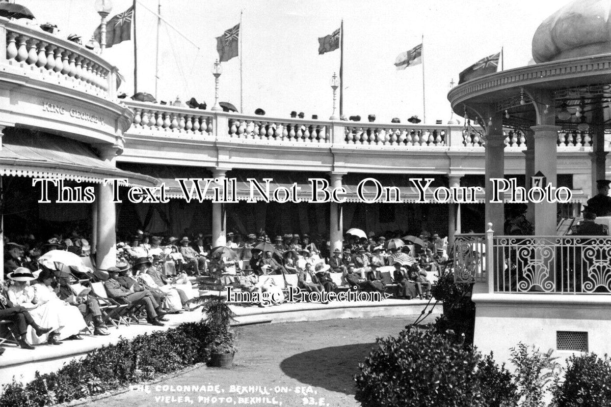 SX 4450 - The Colonade, Bexhill On Sea, Sussex c1911