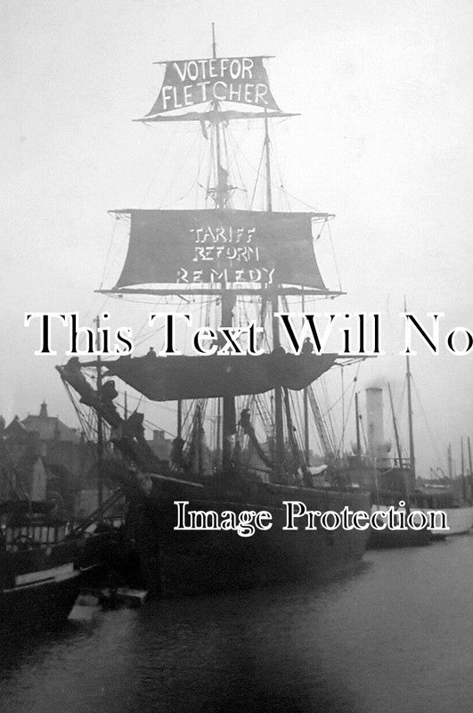 SX 453 - Ship Vote Fletcher Election, Littlehampton, Sussex