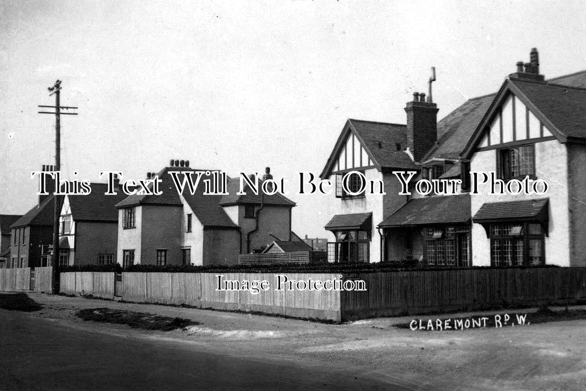 SX 483 - Claremont Road, Seaford, Sussex c1927