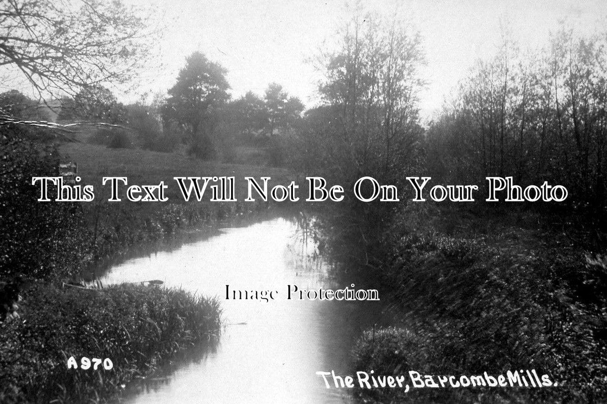 SX 533 - The River, Barcombe Mills, Sussex