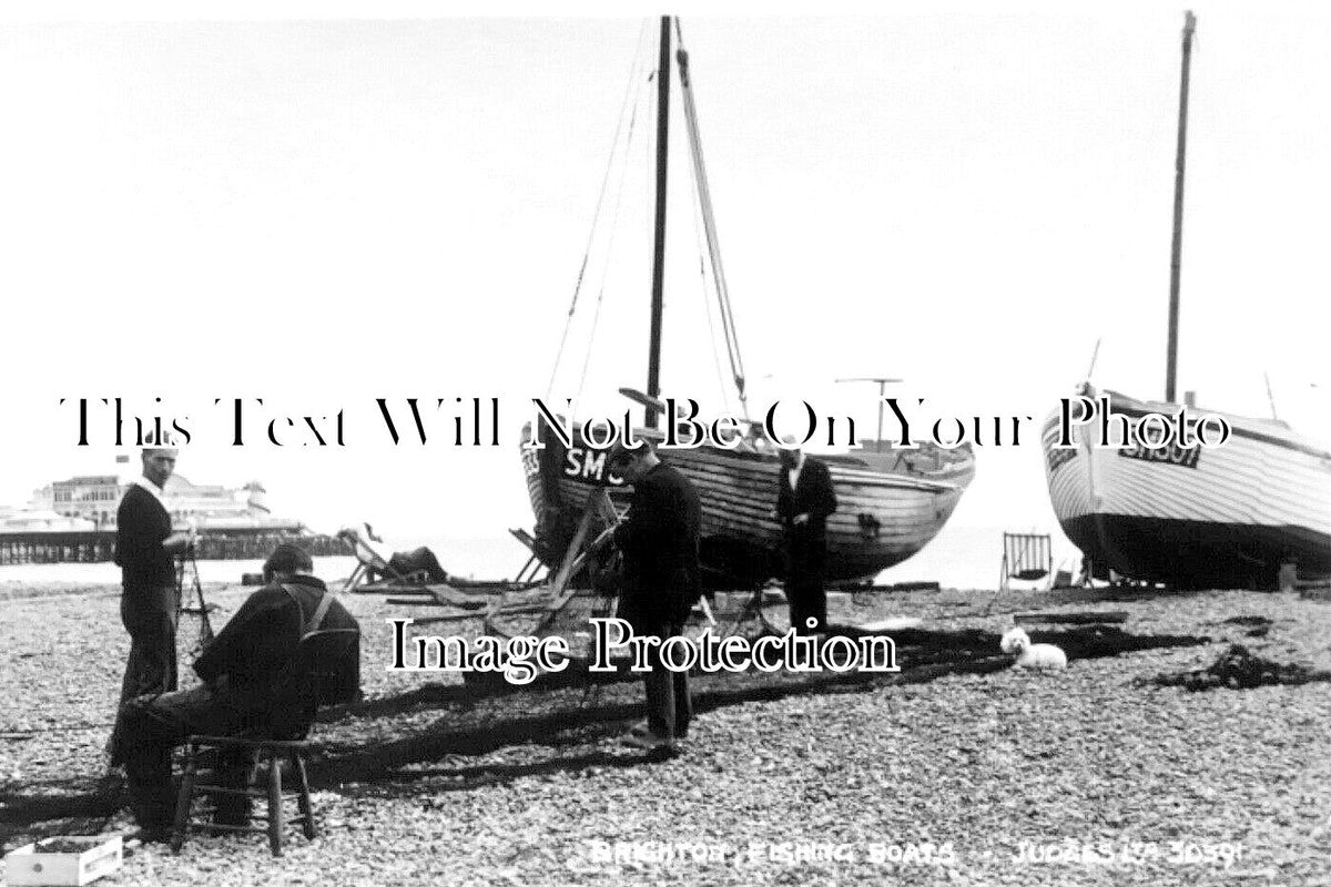 SX 5648 - Brighton Fishing Boats, Sussex