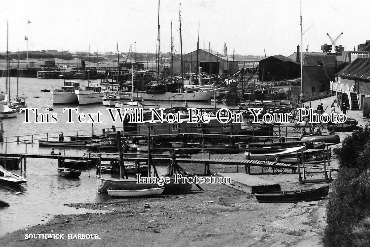 SX 57 - The Harbour, Southwick, Sussex