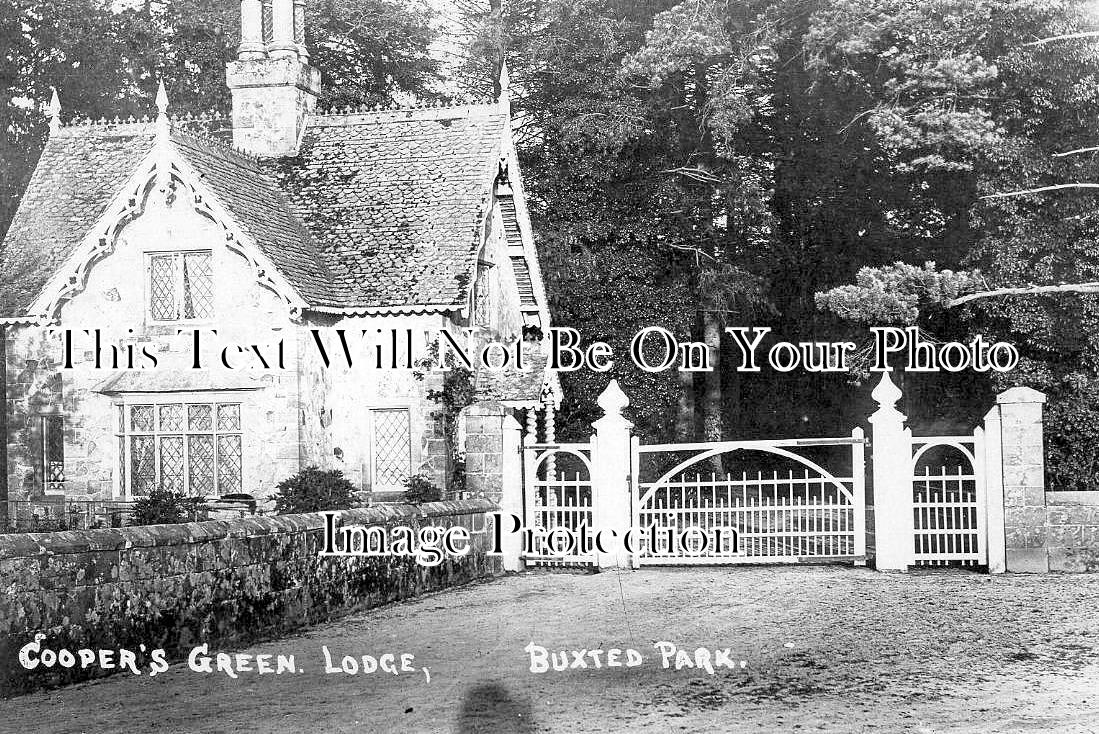 SX 5892 - Coopers Green lodge, Buxted Park, Sussex