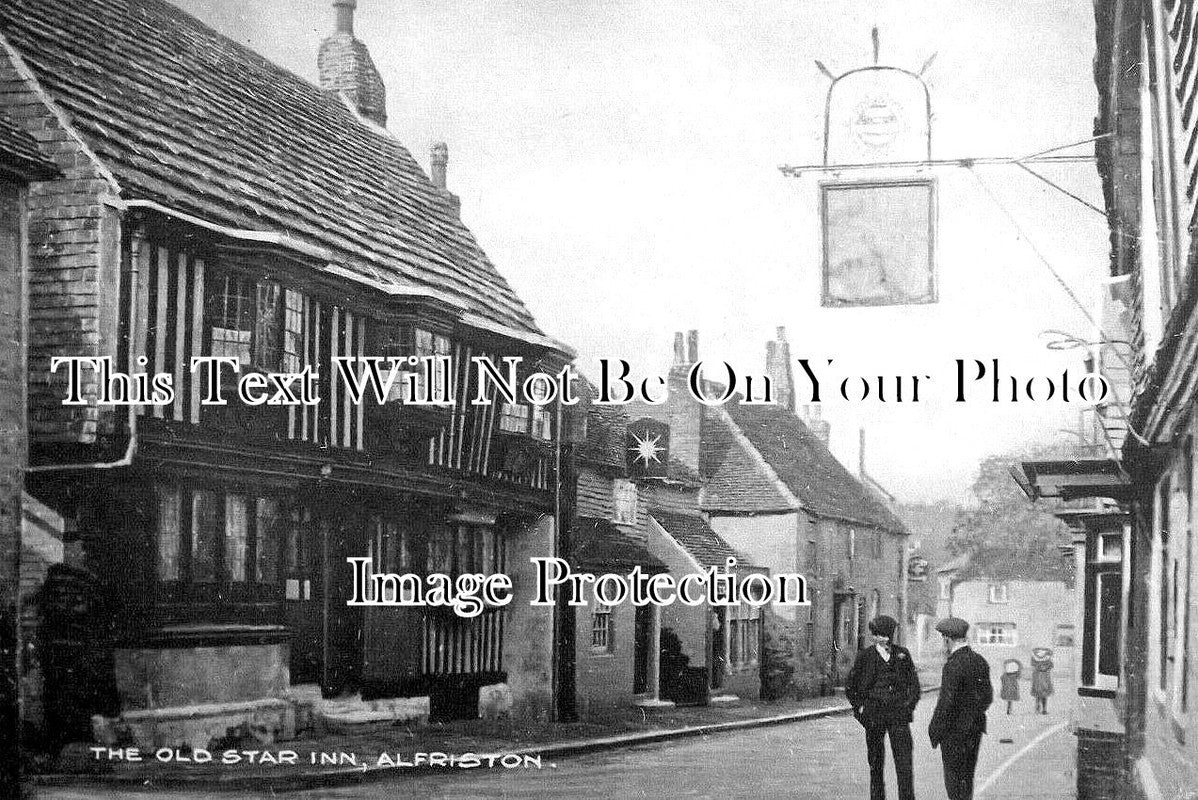 SX 5894 - The Old Star Inn Pub, Alfriston, Sussex