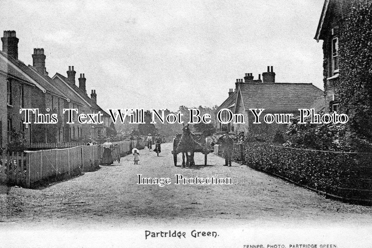 SX 609 - Partridge Green, Sussex c1907