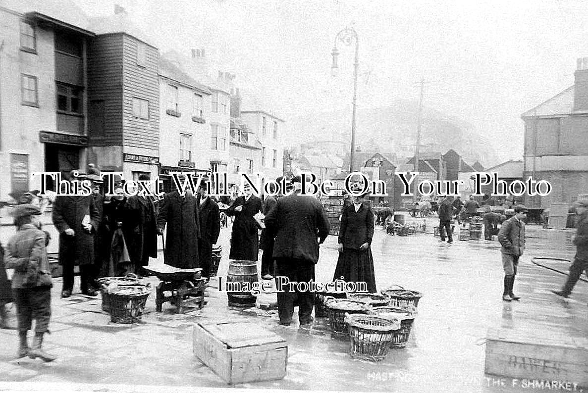 SX 61 - The Fish Market, Hastings Old Town, Sussex