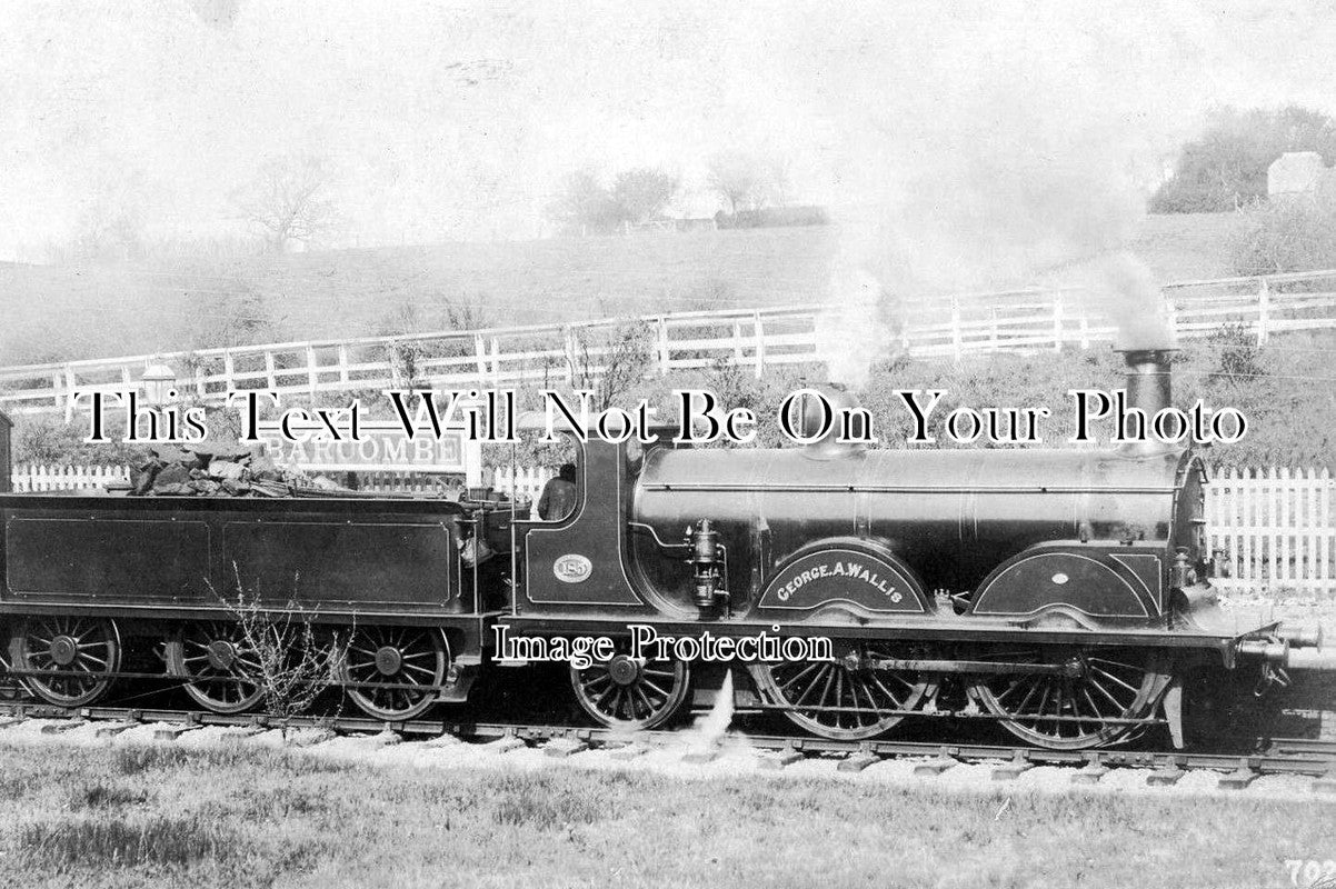 SX 632 - George A Wallis Locomotive, Barcombe Railway Station, Lewes, Sussex