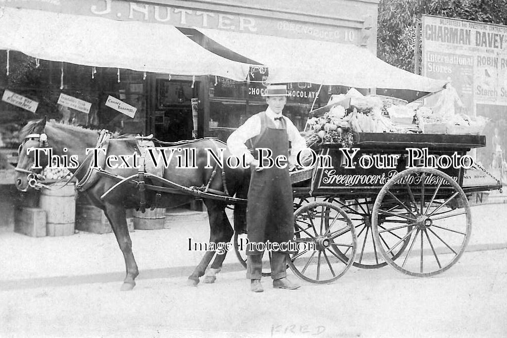 SX 639 - Nutters Greengrocer, East Street, Littlehampton, Sussex c1910