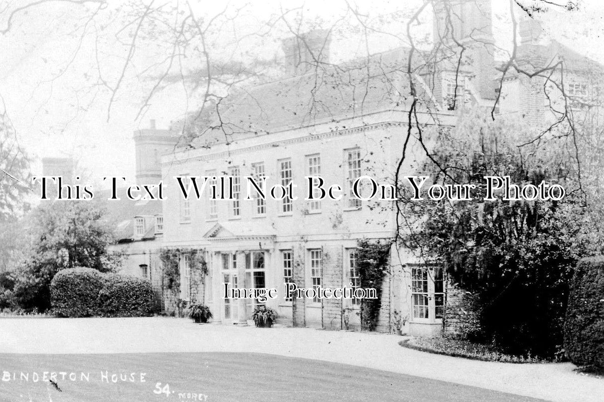 SX 655 - Binderton House, Sussex c1920