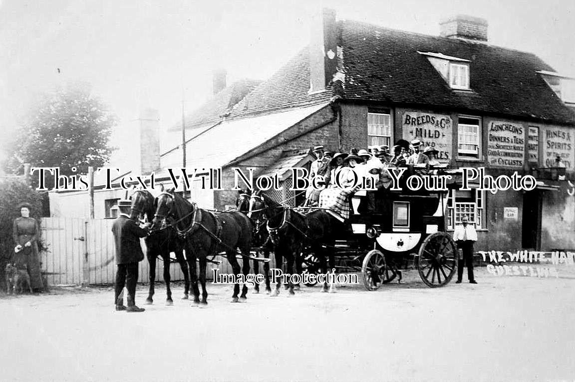 SX 68 - Stagecoach, The White Hart, Guestling, Hastings, Sussex