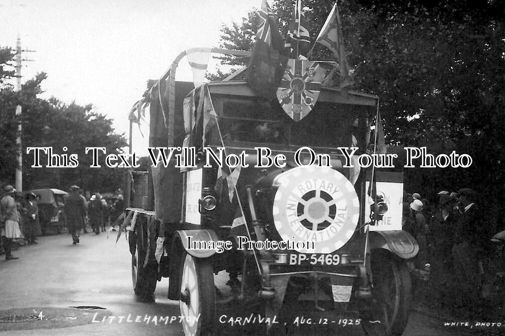 SX 709 - Littlehampton Carnival, West Sussex 12th Aug 1925