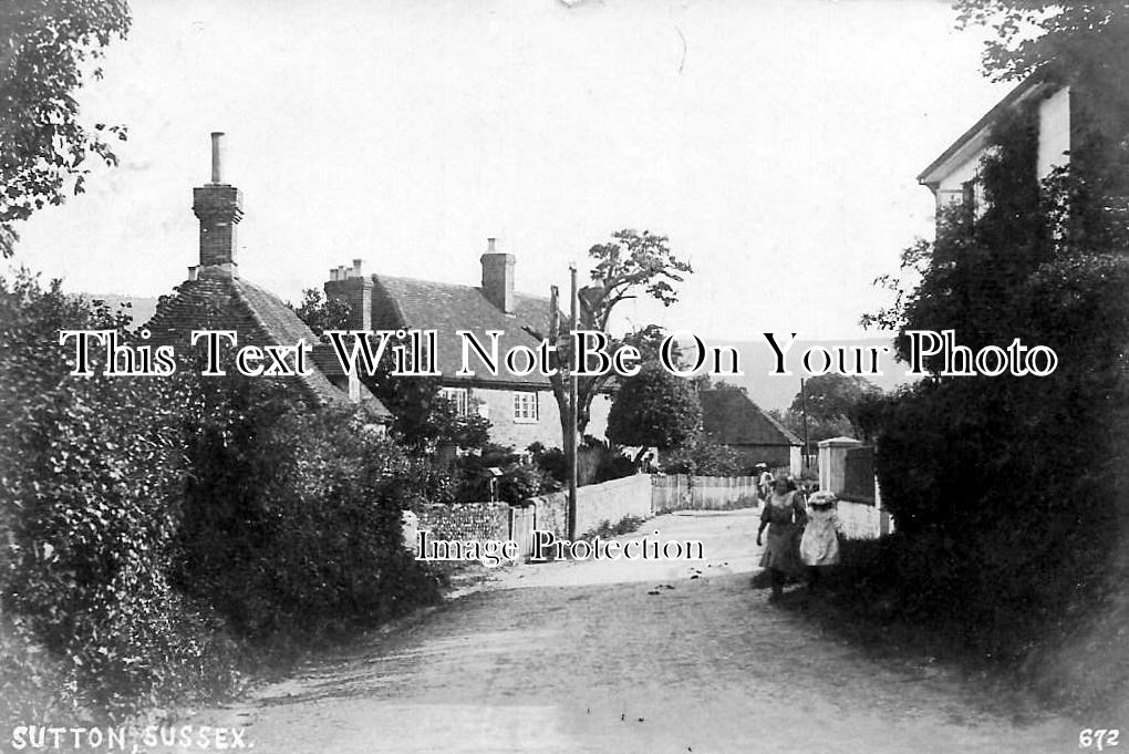 SX 849 - Sutton, West Sussex c1910