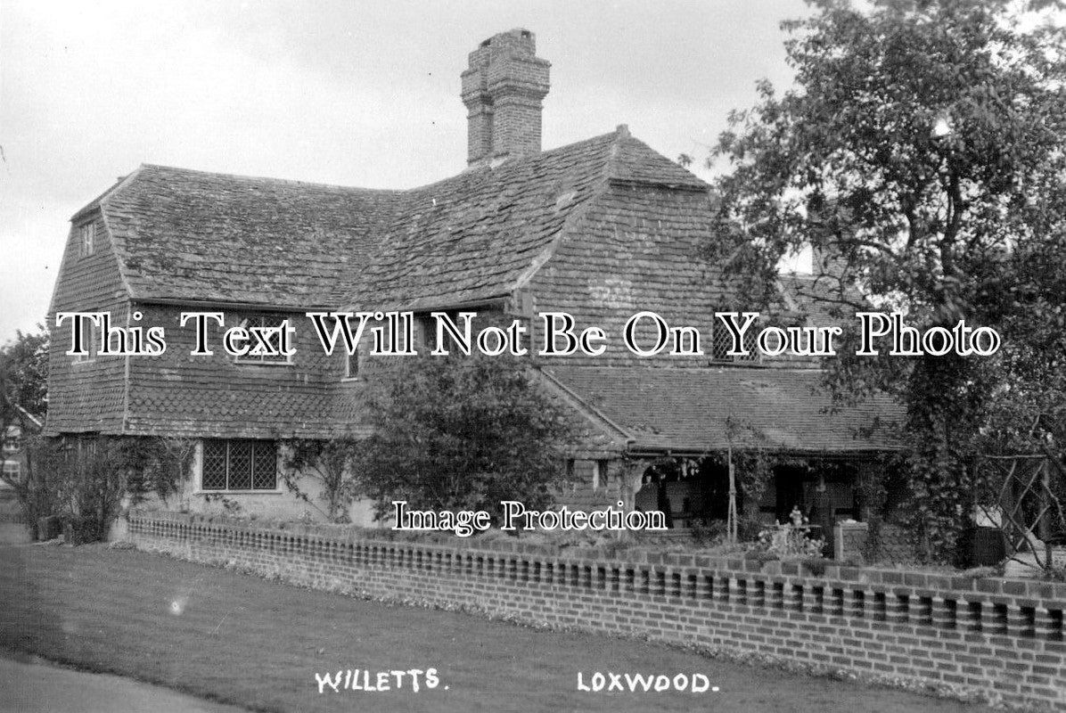SX 874 Willetts, Loxwood, Sussex JB Archive