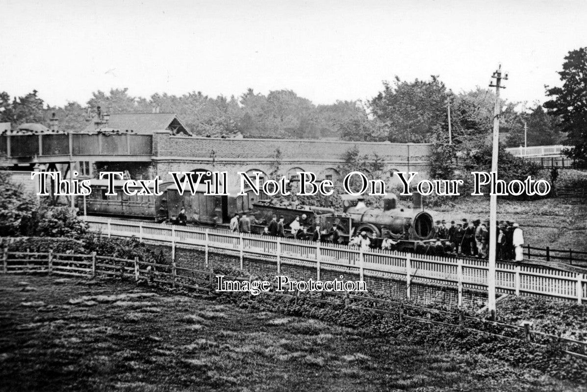 SX 913 - Train Boiler Explosion, Lewes, Sussex 1879