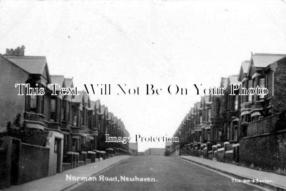 SX 941 - Norman Road, Newhaven, Sussex c1911